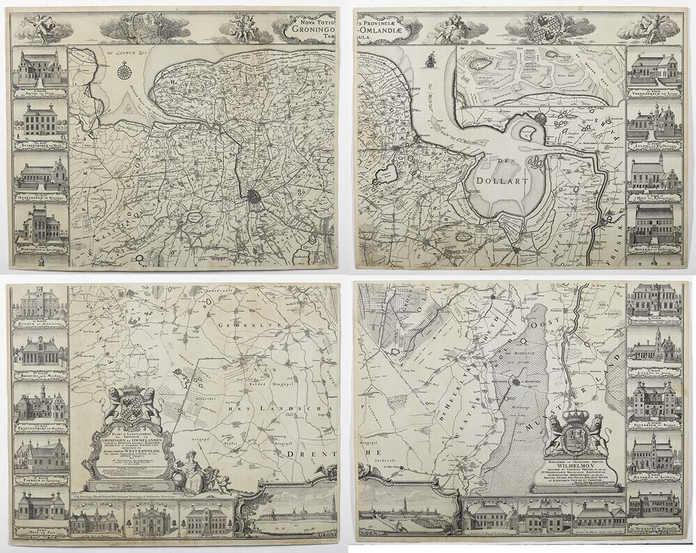 Kaart van Beckeringh (borgenkaart)